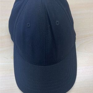 Lids Black FlexFit Fitted Baseball Hat